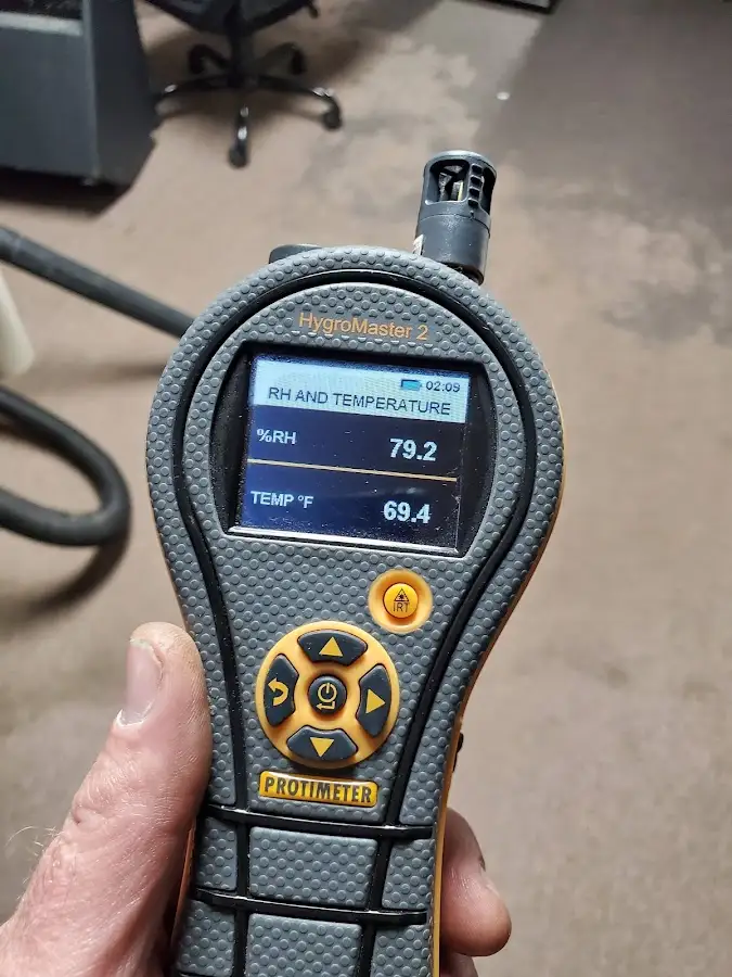 Moisture meter humidity assessment for Mold Remediation & Removal in Buckhall